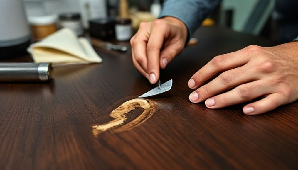 How Can I Fix a Minor Scratch on Wooden Furniture Myself?