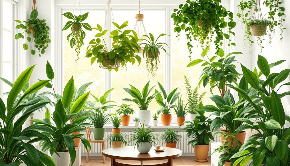 What are the Best Plants to Purify Indoor Air and How Do We Choose Them?