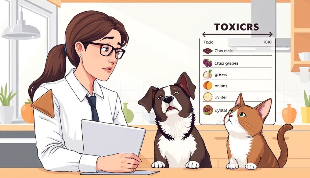 What Human Foods Are Toxic to Cats and Dogs and How Can We Protect Our Pets?
