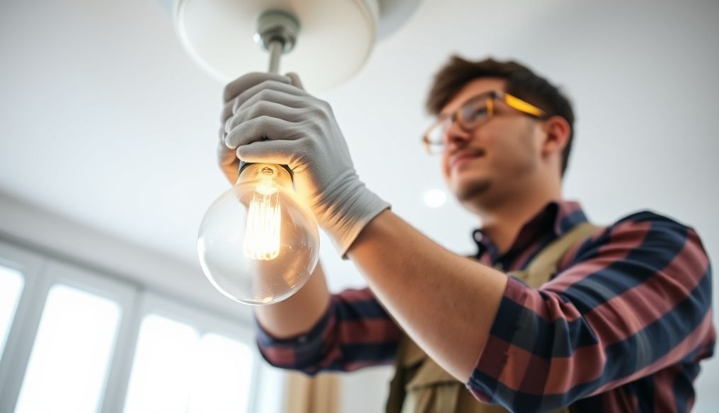 How to Safely Change a Burned-Out Light Bulb Without Risks?