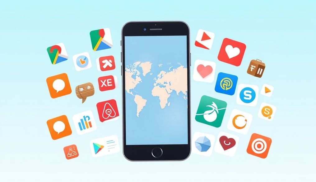What are the essential mobile apps for every traveler for a smoother and safer trip?