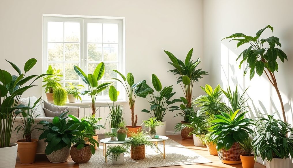 What are the best plants to purify indoor air and how do we choose them?