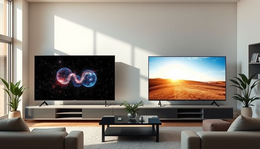 What's the Difference Between OLED and QLED TVs, and Which is Better for You?