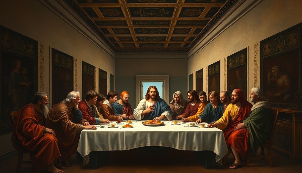 What are Leonardo da Vinci's most famous paintings besides the Mona Lisa, and what stories do they hide?