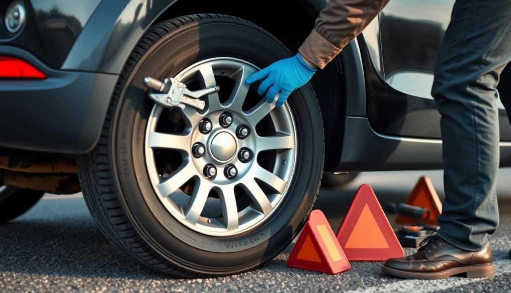How to Change a Flat Tire Yourself in an Emergency and Avoid Risks?