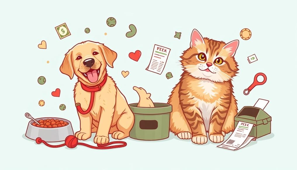 What Are the Real Costs of Owning a Cat or Dog and How Can You Plan for Them Wisely?