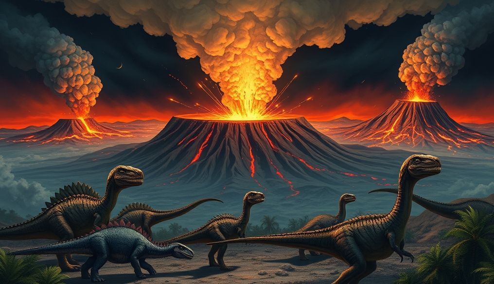 Did an Asteroid Alone Cause Dinosaur Extinction?