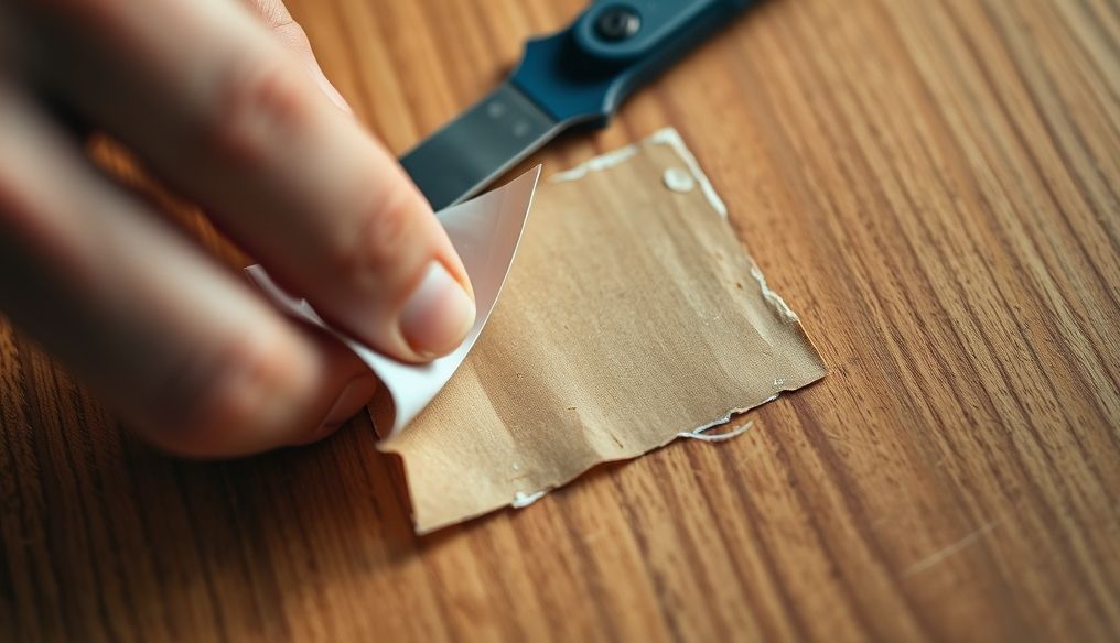 What's the Best Way to Remove an Old Sticker from Glass or Wood?