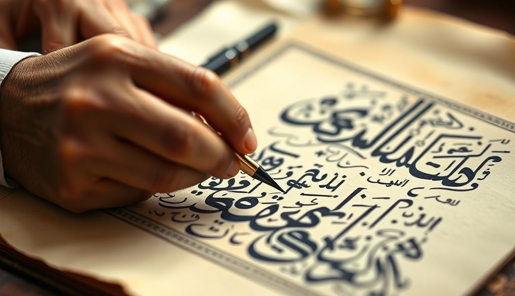 Is Arabic Calligraphy Just Beautiful Writing, or Is It Deeper Than That?
