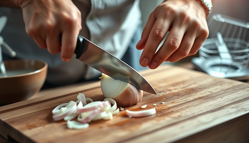 What is the best way to cut onions without crying?
