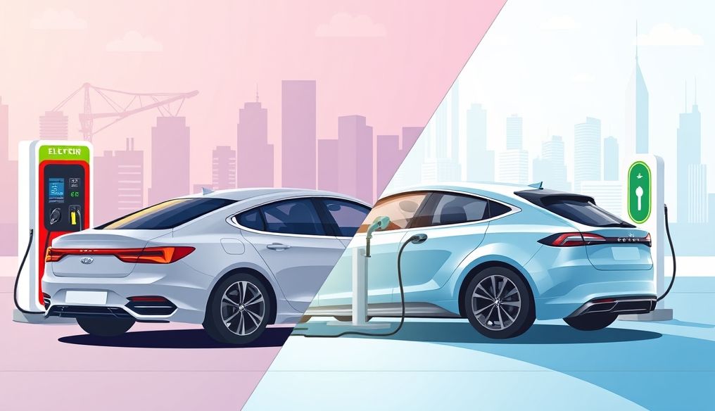 What is the Fundamental Difference Between Hybrid and All-Electric Cars?