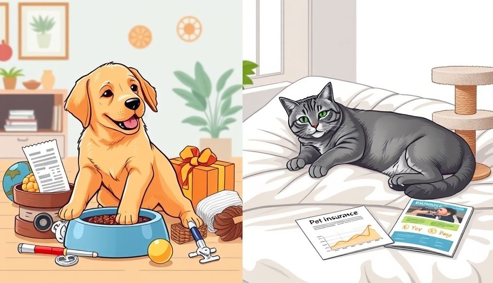 What are the Real Costs of Owning a Cat or Dog and How Can You Smartly Plan for Them?