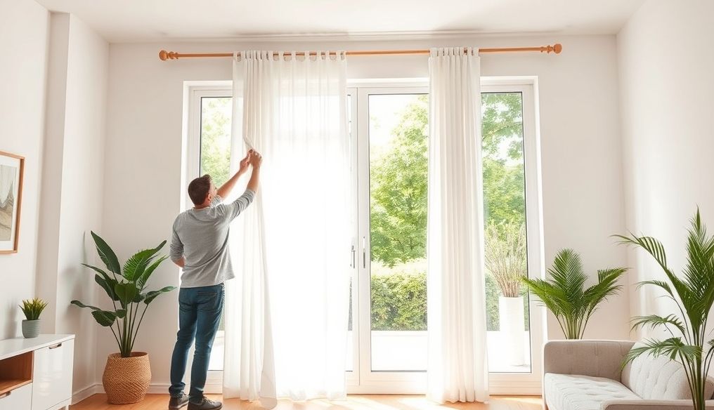 How Do You Install a New Window Curtain Yourself Step-by-Step?