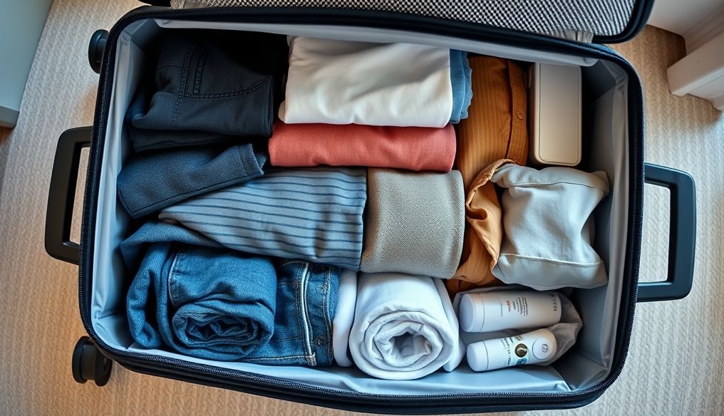 How Can You Pack a Suitcase Smartly and Professionally to Save Space and Weight?