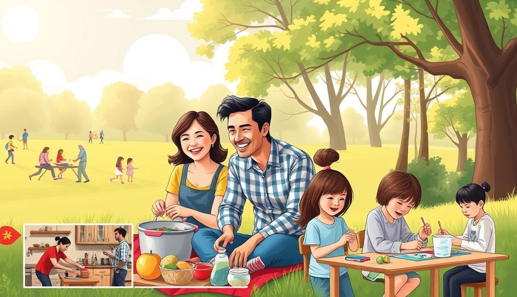 What are the best family activities that promote health, happiness, and strengthen bonds?