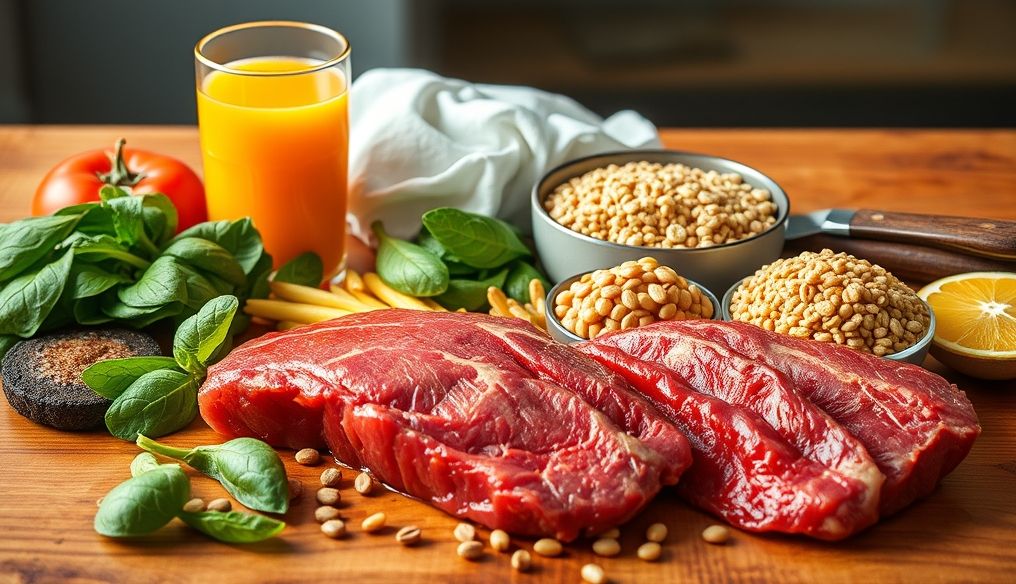 What are the best iron-rich foods to treat anemia and how can you incorporate them into your diet?